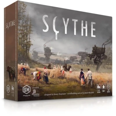 Imagen de Stonemaier Games , Scythe Board Game Ages 14+ 1 5 Players 90 115 Minutes Playing Time