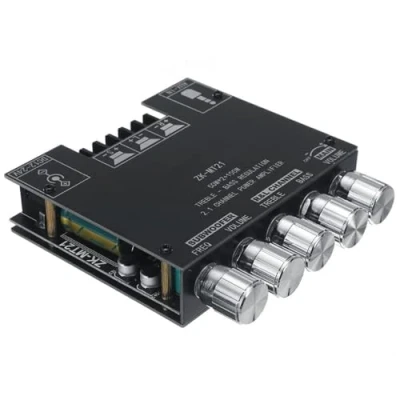 Imagen de WANGCL Módulo amplificador de audio ZK MT21 2.1 canales Bluetooth Digital Power Amplifier Board