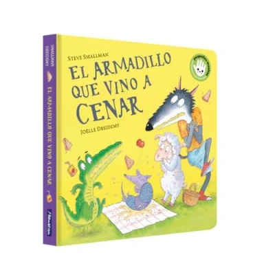 Imagen de El armadillo que vino a cenar (La ovejita cenar. Libro de cartón) (Pequeñas manitas)