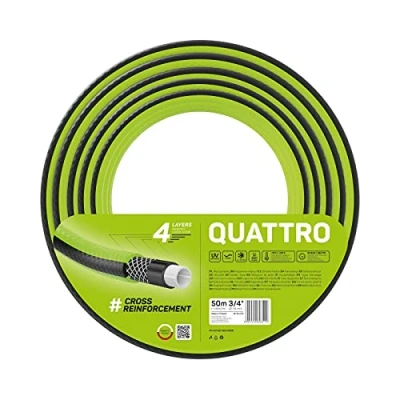 Imagen de Cellfast Manguera de jardín QUATTRO Resistente,Multicolor,1/2&quot;