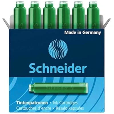 Imagen de Schneider Cartuchos de Tinta estándar para en cortador y muchos otros, Verde, 6