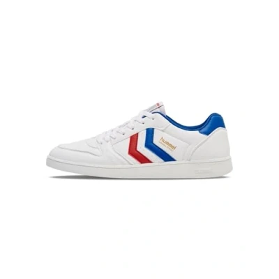 Imagen de Hummel Handball Perfekt Unisex Zapatillas, Talla: 36, White/navy/red Zapatos
