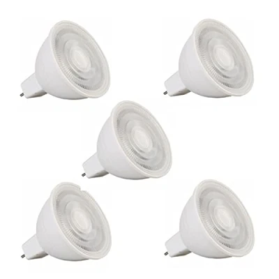 Imagen de ANTYX GU5.3 LED Bombillas 24V, MR16 5W Bulbs, Equivalente a 50W halógenas, 450lm, 3000K / 6000K, Paquete de iluminación no Regulable, Empotrado 5 (Color : Blanco cálido)