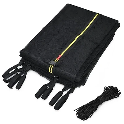 Imagen de KAYBTNT Red para Cama Elastica, Protector Elástica, Seguridad Elastica Ø 183/244/305/366/427/457/488cm 6/8/12 Barras, Barra No Incluye,244cm / 6 Poles