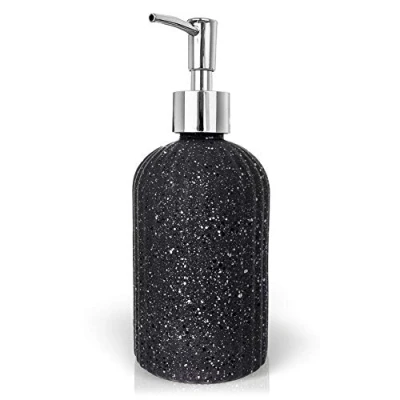 Imagen de ORION GROUP dispensador de jabón, 450 ml, jabón líquido Cristal, detergente (Gris)