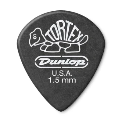 Imagen de JIM DUNLOP Púas Tortex Pitch Black Jazz III 1,50mm Saco de 12