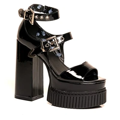 Imagen de LAMODA Soledad, Zapato de Corte Mujer, Negro (Black Patent), 41.5 EU