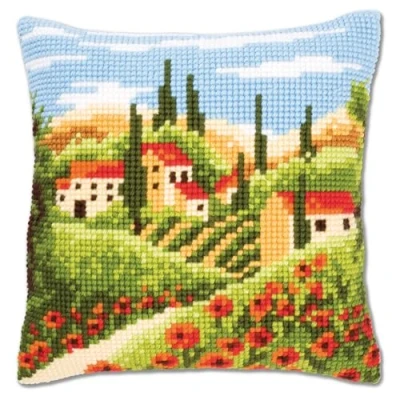 Imagen de Vervaco Punto de Cruz, Algodón, Colores Variados, ca. 40 x cm / 16&quot;