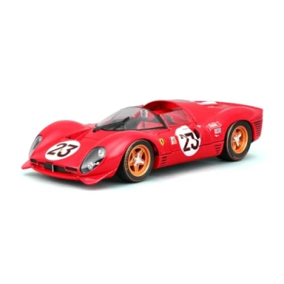 Imagen de Bburago 1/24 Ferrari Racing 330 P4 Daytona Rojo Novedad 2024: Un Tributo al Icono de la Carrera, Sumérgete en Historia con Esta Fiel réplica