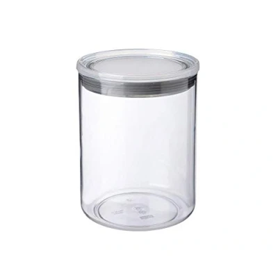 Imagen de Tatay Bote de Cocina, 1.5L Capacidad, Hermético, Libre BPA, Apto Lavavajillas, Transparente Gris. Medidas 12.5 x 17 cm