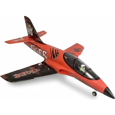Imagen de Amewi Tiger S Jet PNP 24109 EDF 55 mm, Color Rojo