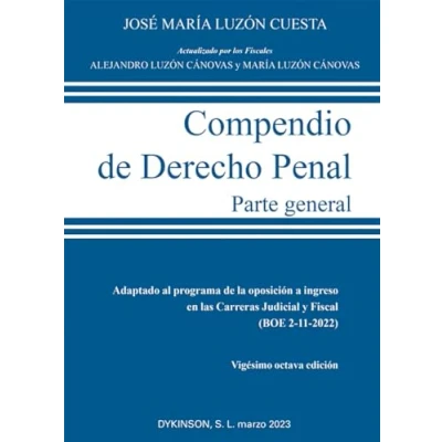 Imagen de Compendio de derecho penal parte general 28 edicion (SIN COLECCION)