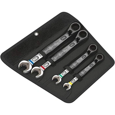 Imagen de WERA 05020090001 6001 Joker Switch 4 Set 1 Juego de llave combinada hexagonal con carraca