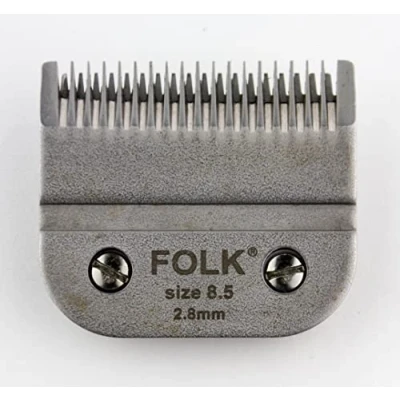 Imagen de Folk Cabezal Cuchillas Intercambiable Serie A5 peluquería Canina, Wahl, Andis, Aesculap, Moser, Oster, Liveryman, GTS (E Size #8.5 8 1/2)