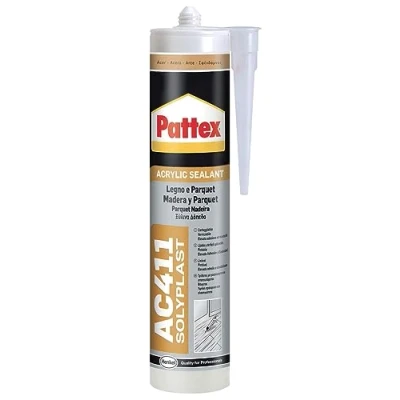 Imagen de Pattex 1611914 Silicona para Madera, Haya, 300 ml