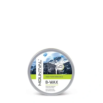 Imagen de Mountval B Wax, Cera Impermeabilizante para Zapatos de Cuero y Botas a Base Abejas Natural, 100 ml