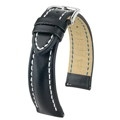 Imagen de HIRSCH Classic HIR01475050 2 22 Correa para reloj, piel, color negro