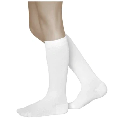 Imagen de vitsocks Calcetines Largos Finos Infantiles Algodón Muy Suave (3 PARES) Unisex Niño Niña, blanco, 27 30