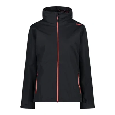 Imagen de CMP Chaqueta Mujer Cremallera Capucha Desmontable Inn.Jacket, Antracita Borgoña, M