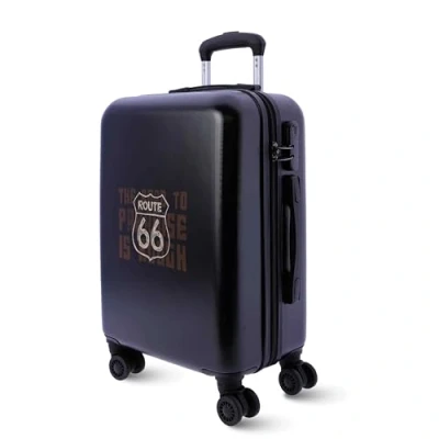 Imagen de ROUTE 66 Maletas de Viaje Cabina Maleta Resistente 55x40x20 Ryannair Trolley Equipaje para Avion con 4 Ruedas 360º y candado