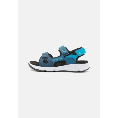 Imagen de Superfit Criss Cross Sandalias de senderismo para niños, Talla: 38, Blau/türkis Zapatos