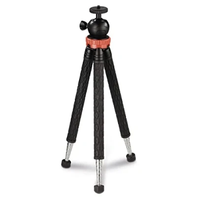 Imagen de Hama Traveller Pro Smartphone/Action camera 3pata(s) Negro, Rojo tripode Trípode (Smartphone/Action camera, 3 pata(s), 105 cm, Rojo, Clamp lock, 23 cm)