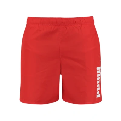 Imagen de PUMA Hombre Swim Men&#039;s Mid Shorts Traje de baño, Rojo, XS