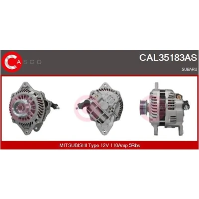Imagen de CASCO CAL15322AS Alternador 12V 180A MERCEDES BENZ: Clase ML, R, G SUV