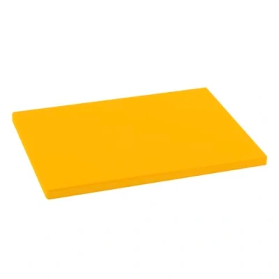 Imagen de Metaltex Tabla Profesional de Cocina Corte, Polietileno, color Amarillo, 33 x 23 1,5 cm