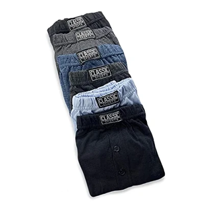 Imagen de Undercover 6 Pairs Mens Cotton Rich Plain Boxers TF99 2XL