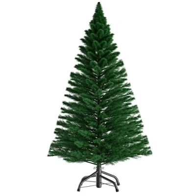 Imagen de CASARIA® Árbol de Navidad Artificial 180cm Fácil Montaje 780 Puntas Abeto Pino Frondoso Deco Navideña