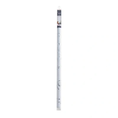 Imagen de Douceur d&#039;intérieur Store TAMISANT IMP. METÁLICO 90 x 180 CM Poliester FORELISTA Blanco