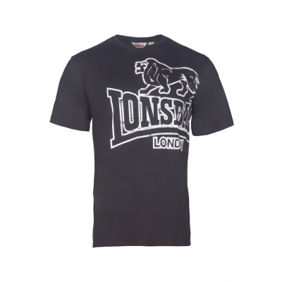 Imagen de Lonsdale Camiseta estampada, Hombre, Talla: 5XL, Black