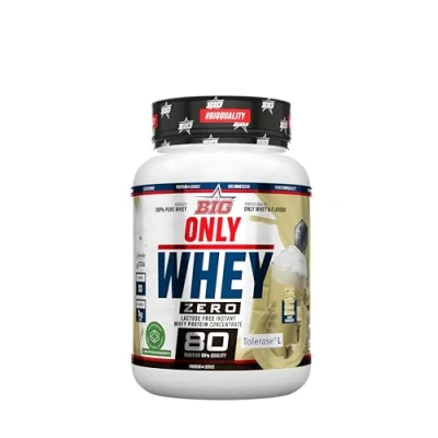 Imagen de BIG Proteinas Whey Proteina en Polvo para Desarrollo de Masa Muscular y Recuperación Materia Prima Premium Protein Sin Lactosa, Azúcar, Grumos (2Kg, White Chocolate)