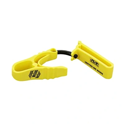 Imagen de Mechanix Wear: clips para guantes de cinturón, material no conductor, desmontable, diseño antisiestas seguridad, construcción, eléctrico, táctico y trabajo utilidad