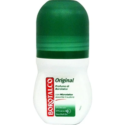 Imagen de Borotalco Desodorante en roll on, original, fresco, 50 ml, 6 unidades