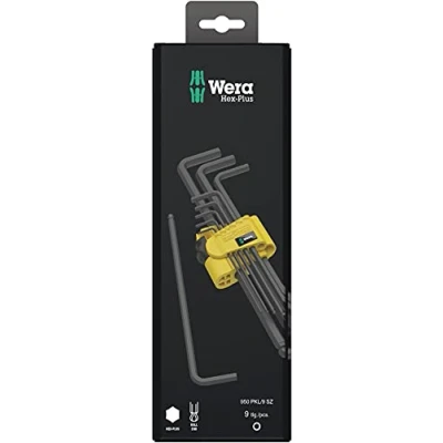 Imagen de WERA 05133180001 950/9 Hex Plus imperial 1 Juego de llaves acodadas, tipo