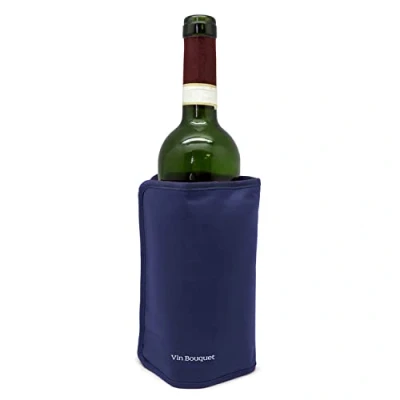 Imagen de Vin Bouquet Funda Enfriadora Autojustable, Color Azul, 1437 x 2,2 22,7 cm