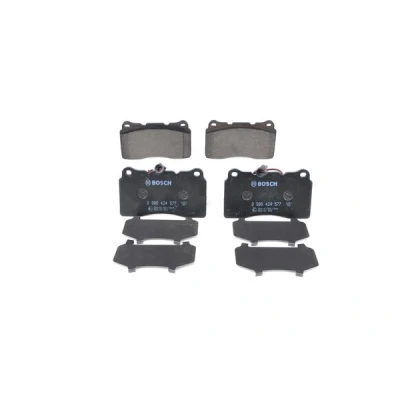 Imagen de BOSCH 0 986 424 577 Juego de pastillas freno Low Metallic con sensor desgaste incorporado Chapa antichirridos ALFA ROMEO: Giulietta Hatchback