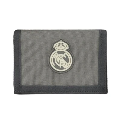 Imagen de Safta M036a 812524036, Real Madrid 3ª EQUIPACIÓN 24/25 Cartera Cabecera, Billetera, Monedero, Cómoda y Versátil, Calidad Resistencia, 12.5x9.5 cm, Color Unisex niños, Gris, M
