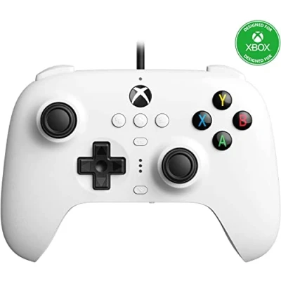 Imagen de 8Bitdo Ultimate Wired Controller for Xbox Series X, S, One, Windows 10 &amp; 11 (White) (Xbox X)