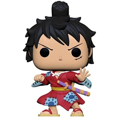 Imagen de Pop! One Piece 921 Monkey D. Luffy en Kimono Metalizado, edición Especial