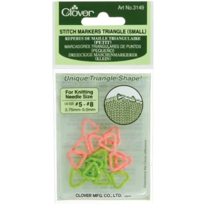 Imagen de Stitch Markers Triangle Small 2 Colors 16/Pkg