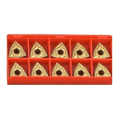 Imagen de Cuchillas Para Torno, MAGT 10PCS WNMG 432/WNMG0804 Inserciones CNC Inserción De carburo, Torno Herramientas Herramienta Torneado