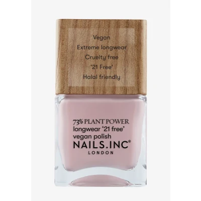 Imagen de Nails Inc MANI MEDITATION Plant Power veganer Nagellack 73% Based, 100% Vegan &amp; Tierversuchsfrei Perfekte Maniküre, zartes Staub Rosa Für umweltbewusste Nail Art