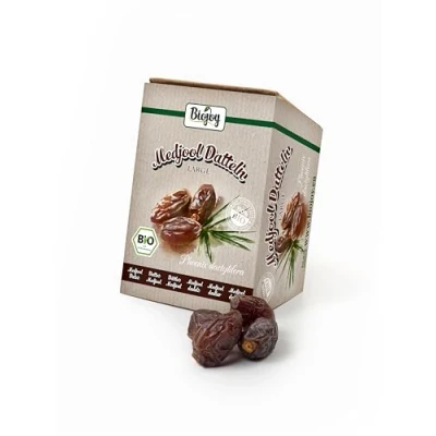 Imagen de Biojoy Dátiles Medjool de Israel BÍO (1 kg), secas y enteras, sin azufre, grande