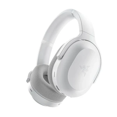 Imagen de Razer Barracuda Auriculares Inalámbricos para Móvil y Juegos Multiplataparama (Modos Dobles SmartSwitch, Micrófonos con Cancelación de Ruido, TriForce Driver 50mm) Mercury Blanco