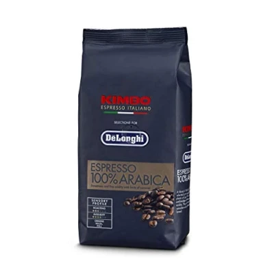Imagen de DeLonghi Kimbo Espresso Arabica, 250g geröstete Kaffeebohnen