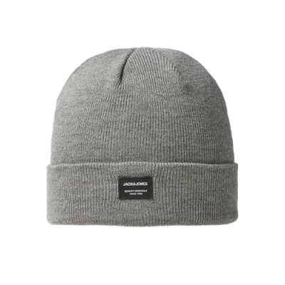 Imagen de Jack &amp; Jones Jacdna Beanie Gorro grey, Hombre, Talla: One Size, Grey
