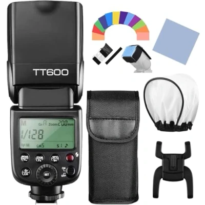 Imagen de GODOX TT600 Flash de cámara Speedlite Maestro Esclavo con Integrado 2.4G Wireless Trigger Sistema GN60 para Canon Nikon Pentax Olympus Fujifilm Compatible AD360II C N TT685C